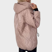 Marilyn™ | Gesteppte Kapuzenjacke mit Reissverschluss