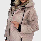 Marilyn™ | Gesteppte Kapuzenjacke mit Reissverschluss