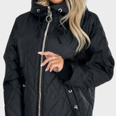 Marilyn™ | Gesteppte Kapuzenjacke mit Reissverschluss