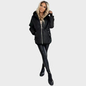 Marilyn™ | Gesteppte Kapuzenjacke mit Reissverschluss