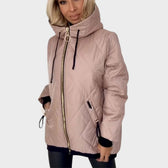 Marilyn™ | Gesteppte Kapuzenjacke mit Reissverschluss