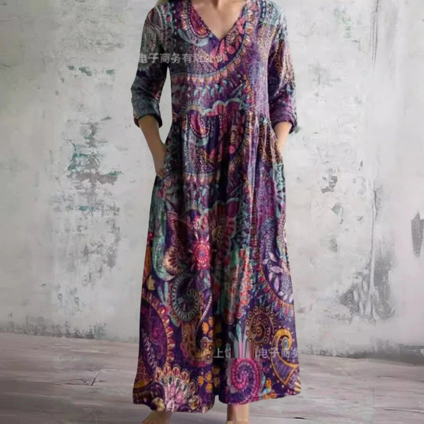 Mandy™ | Florales Sommerkleid