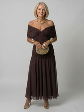 Calen | Off-Shoulder-Midikleid