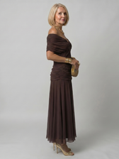 Calen | Off-Shoulder-Midikleid