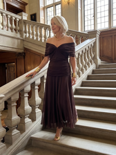 Calen | Off-Shoulder-Midikleid