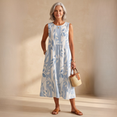 Gwen | Alltags-Midi-Kleid