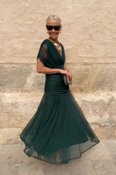 Luisa Kleid V-Ausschnitt