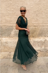Luisa Kleid V-Ausschnitt