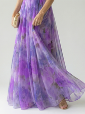 Isel | Soft-Wrap-Maxikleid