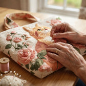 Paisley · Handgefertigte Tasche im Alltag