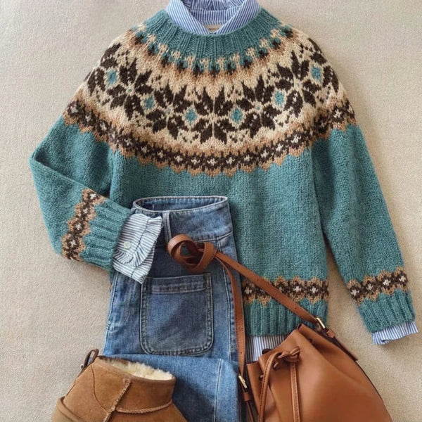Darlene™ | Schicker Vintage Strickpullover