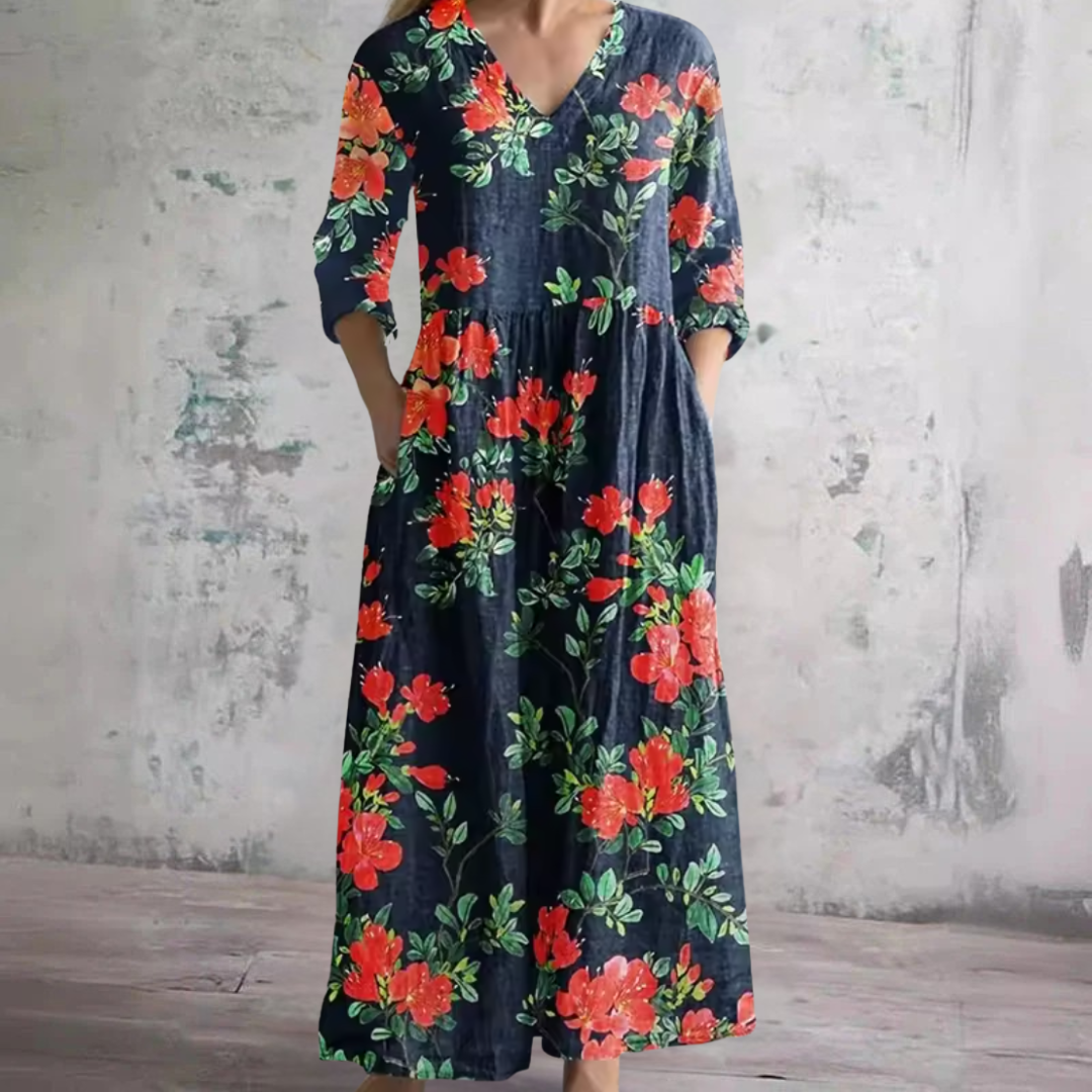 Wendy™ | Florales Sommerkleid