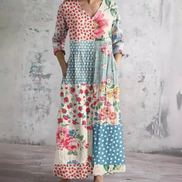 Rhonda™ | Florales Sommerkleid
