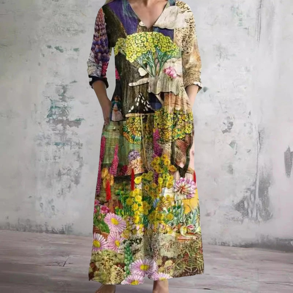 Olda™ | Florales Sommerkleid