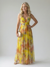 Isel | Soft-Wrap-Maxikleid