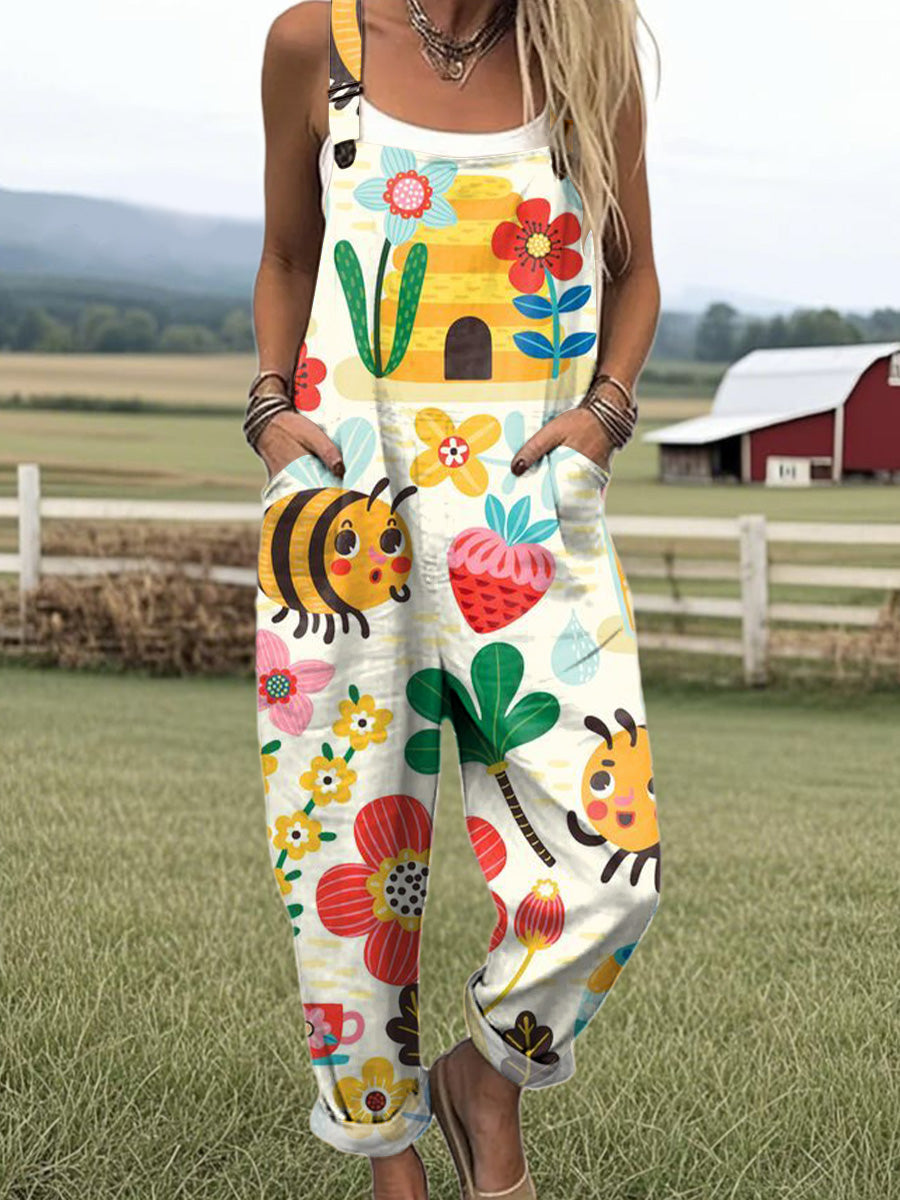 Felicia | Garten-Buzz-Jumpsuit