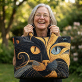 Freya · Handgefertigte Tasche im Alltag