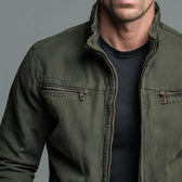 Marcos | Vintage Baumwolljacke mit Reissverschluss