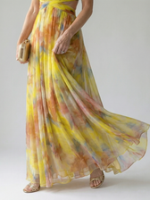 Isel | Soft-Wrap-Maxikleid