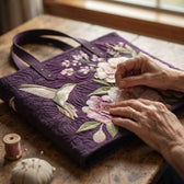 Savannah · Handgefertigte Tasche im Alltag