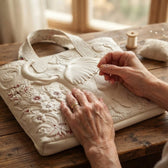 Lola · Handgefertigte Tasche im Alltag