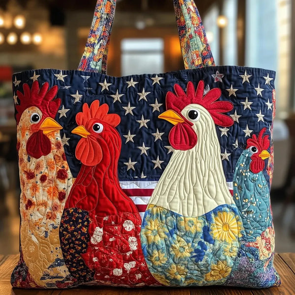 Ländlicher Charme | Handgemachte Stepp-Tasche