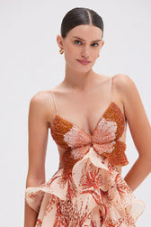 Nala Kleid mit Rüschen