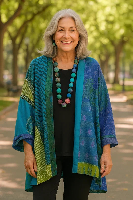 Astrid | Eleganter Drape Cardigan