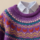Solva™ | Klassischer Vintage Strickpullover