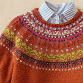 Simona™ | Schicker Vintage Strickpullover