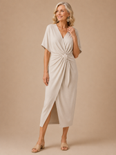 Sarah | Elegantes Midi-Kleid