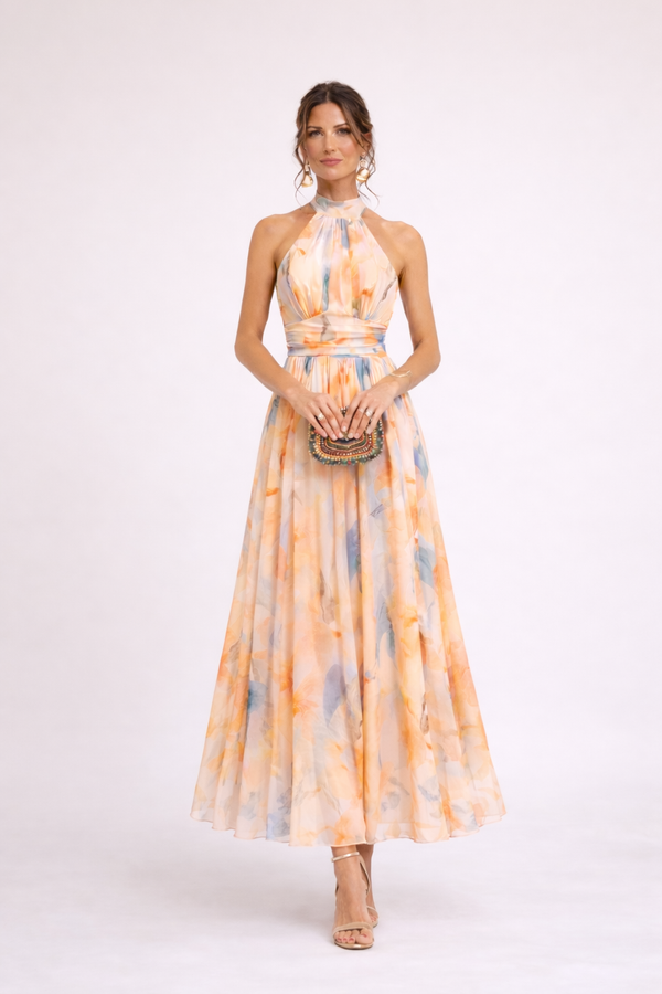 INGRID | KLEID MIT NECKHOLDER