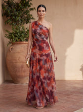 Uma - Locker fallendes Kleid mit elegantem Design