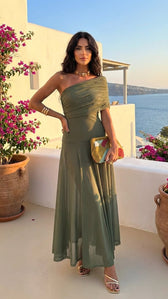 GIORGINA / LANGES DESIGNERKLEID