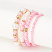Liebende Perlenarmband™ | Set von 4