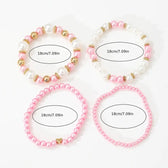Liebende Perlenarmband™ | Set von 4