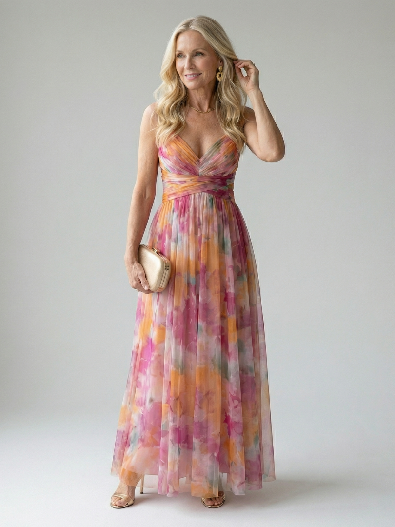 Isel | Soft-Wrap-Maxikleid