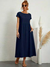 Gabrielle™ — Fliessendes Midi-Kleid mit zeitloser Eleganz