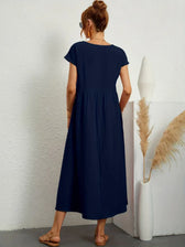 Gabrielle™ — Fliessendes Midi-Kleid mit zeitloser Eleganz