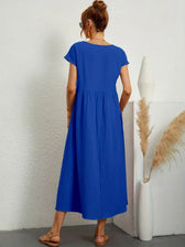 Gabrielle™ — Fliessendes Midi-Kleid mit zeitloser Eleganz