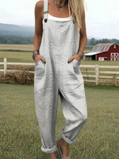 Freja | Lässiger Muster-Overall
