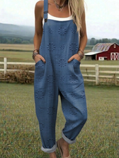 Freja | Lässiger Muster-Overall