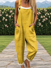 Freja | Jumpsuit mit legerem Muster