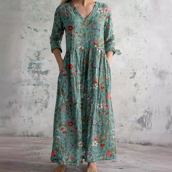 Olivia™ | Florales Sommerkleid