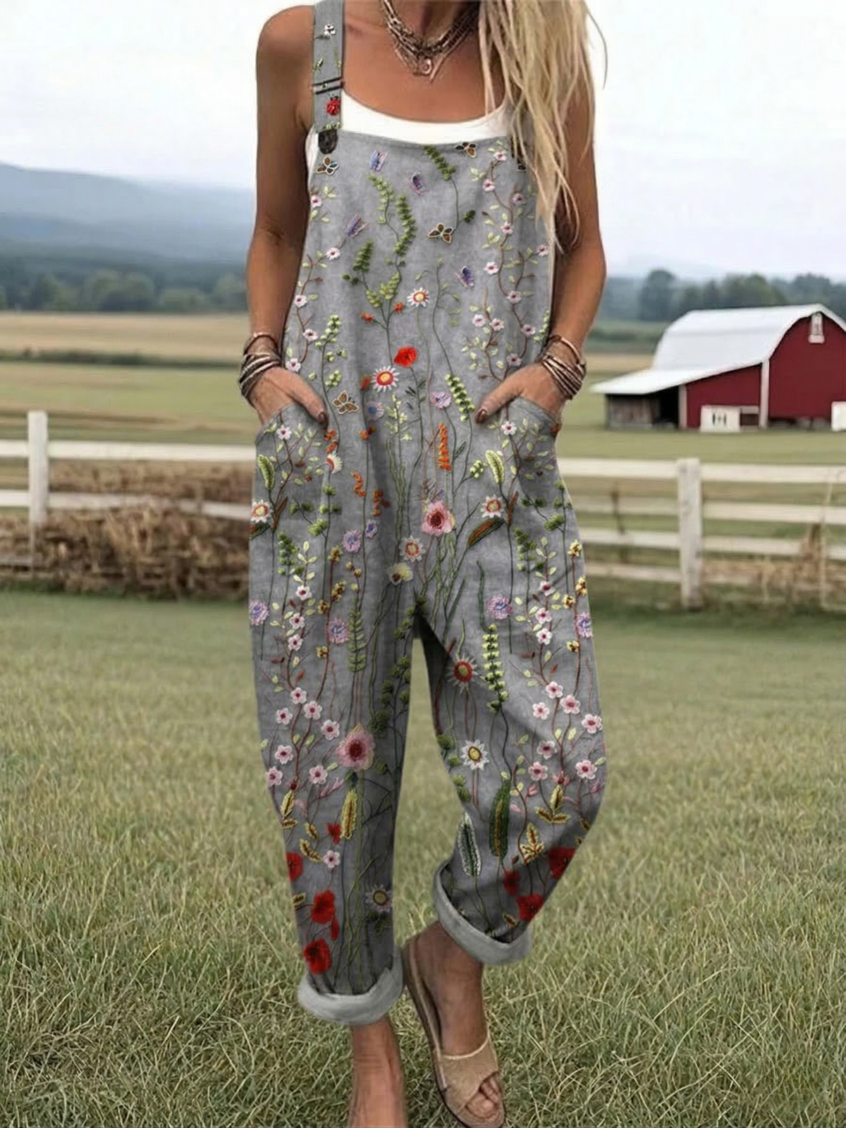 Liv | Wiesen-Träume Jumpsuit