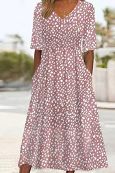 Romy | Midi-Kleid mit Bauchbedeckung