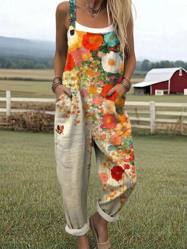 Wildblumen Brise Jumpsuit