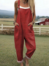 Freja | Lässiger Muster-Overall