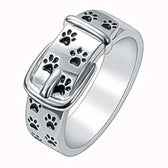 Niedlicher und stilvoller Hundehalsband-Ring