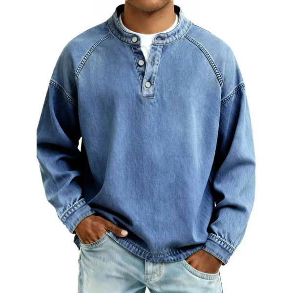 Benjamin | Klassisches Vintage Button-Up Hemd
